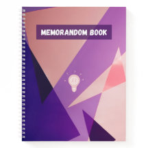 Minimalistisk geometrisk anteckningsbok