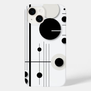 Minimalistisk geometrisk cirkel Symphony Linjer