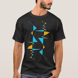 Minimalistisk geometrisk konst t shirt