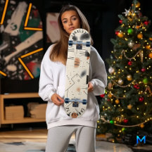 Minimalistisk geometrisk med beige och svart 