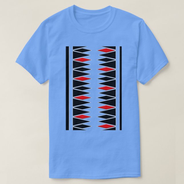 Minimalistisk geometrisk triangelkonst t shirt (Design framsida)