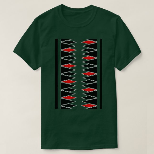 Minimalistisk geometrisk triangelkonst t shirt (Design framsida)