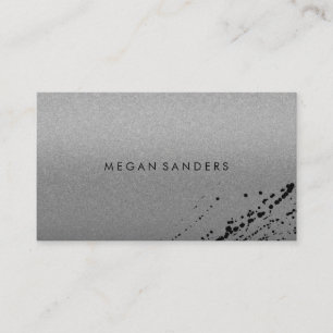 Minimalistisk glamor visitkort