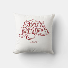 Minimalistisk God Jul Kudde
