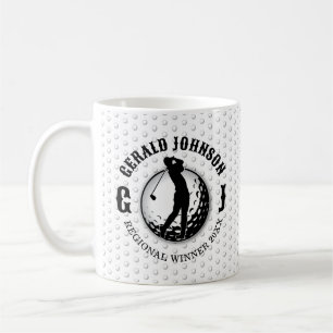 Minimalistisk Golf-design för Elegant Kaffemugg