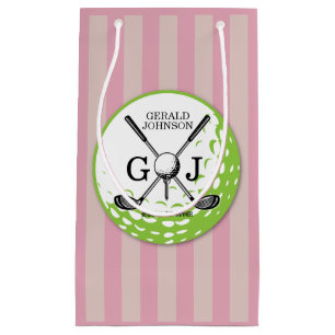 Minimalistisk golf Monogram-design för elegant