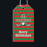 Minimalistisk golf Monogram-design för elegant Presentetikett<br><div class="desc">Eleganten Golf Monogram Design från Edward Eksi med minimal Anpassningsbar. Enkel modifiering av INITIALER och TEXTS efter dina behov.</div>