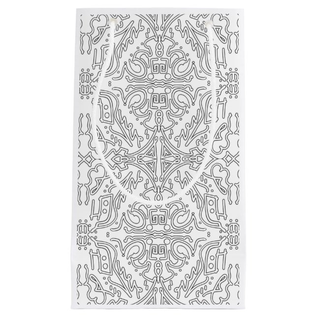 Minimalistisk grå blommönster (Framsidan)