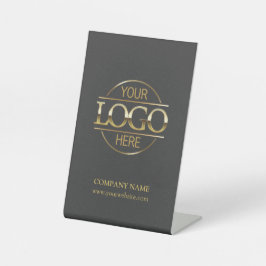 Minimalistisk Grått Corporate Business Logotyp