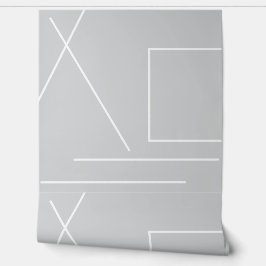 Minimalistisk grått och vit modern Chic