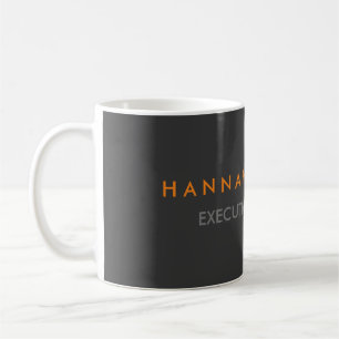 Minimalistisk Grått-Professionell Modern Kaffemugg