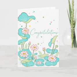 Minimalistisk gratulation kort