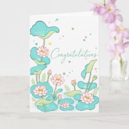 Minimalistisk gratulation kort