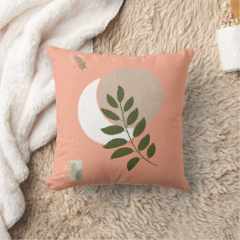 Minimalistisk greenery Art Kudde