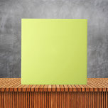 Minimalistisk Grönt för Gult i fast Färg Kakelplatta<br><div class="desc">Vi presenterar vår Grönt Färg Ceramic Tile, ett nyttigt och charmerande tillskott till ditt space. Med sin mjuka pastellnyans som påminner om färsk maj, ger den här gulten värme och ljusstyrka till vilket rum som helst. Perfekt för att skapa en minimalistisk och inbjudande atmosfär i ditt kök, i badrum eller...</div>