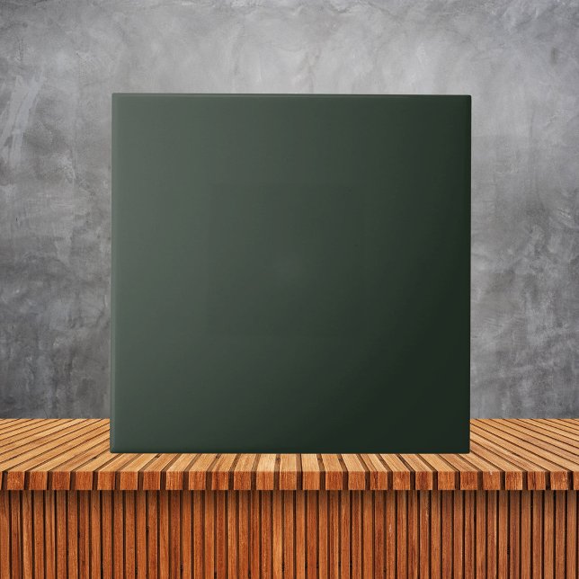 Minimalistisk Grönt med fast, enkelt Färg Kakelplatta (Skapare uppladdad)