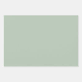 Minimalistisk Grönt med fast Färg