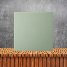 Minimalistisk Grönt med fast Färg Kakelplatta