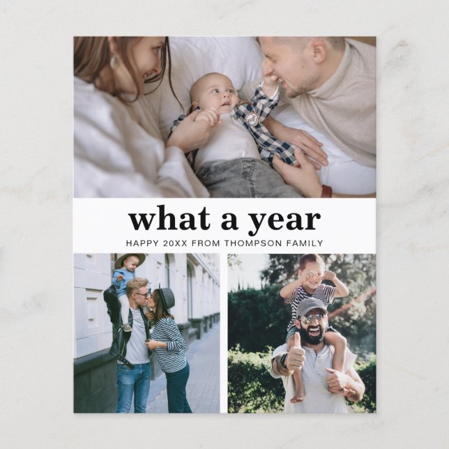 Minimalistisk grund i BUDGETEN vilket år Gott nytt (Framsida)