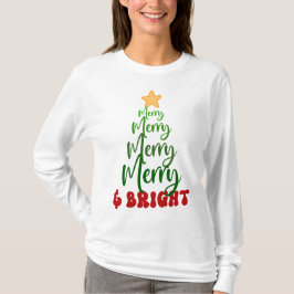 Minimalistisk Guld Gult Red Cute-Helgdag T Shirt