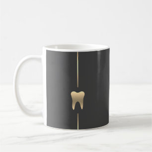 Minimalistisk Guld-tandkaffe i Mugg