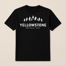 Minimalistisk gulsten T-Shirt