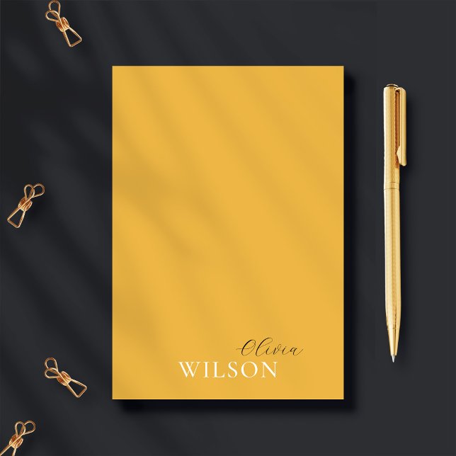 Minimalistisk Gult av skripttypsmodell Post-it Block (Skapare uppladdad)