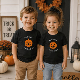 Minimalistisk Halloween Boo-gäng – Personlig T Shirt