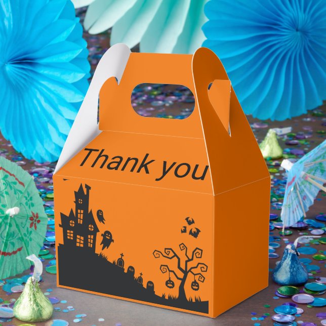 Minimalistisk halloween helgdag presentaskar (Part)