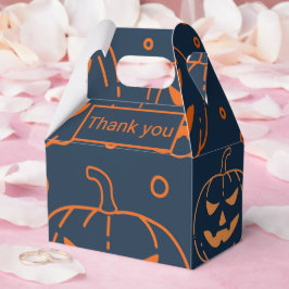 Minimalistisk halloween helgdag presentaskar