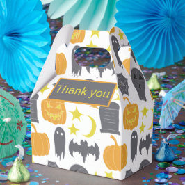 Minimalistisk halloween helgdag presentaskar