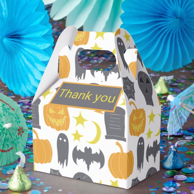 Minimalistisk halloween helgdag presentaskar (Part)