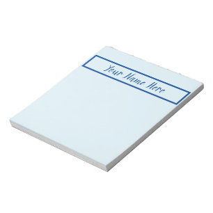 Minimalistisk handbok för hemmakontoret med text f anteckningsblock