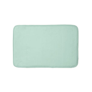 Minimalistisk havsbottenmint grönt solid vanlig mo badrumsmatta