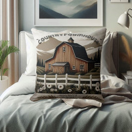 Minimalistisk helgdag Home Rustic Land-lantgård Kudde