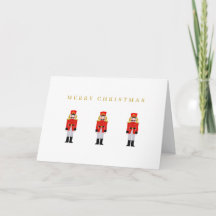 Minimalistisk Helgdag Red Nutcracker
