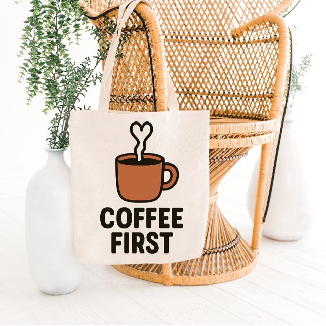 Minimalistisk hjärta ångtotebagsdesign tygkasse (Skapare uppladdad)