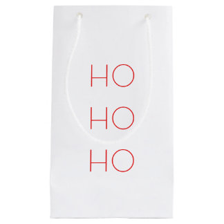 Minimalistisk HO HO HO-julklapp