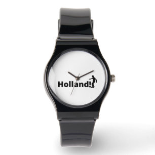 Minimalistisk Holland Siluett Atletisk Stolthet Armbandsur