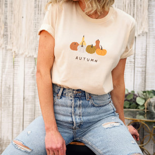 Minimalistisk höstpumpor T-Shirt
