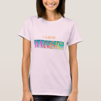 Minimalistisk I Kärlek Music T Shirt