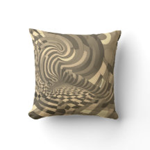 Minimalistisk illusion: Twisting Checkerboard Möns