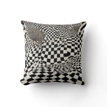 Minimalistisk illusion: Twisting Checkerboard Möns