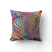 Minimalistisk illusion: Twisting Checkerboard Möns