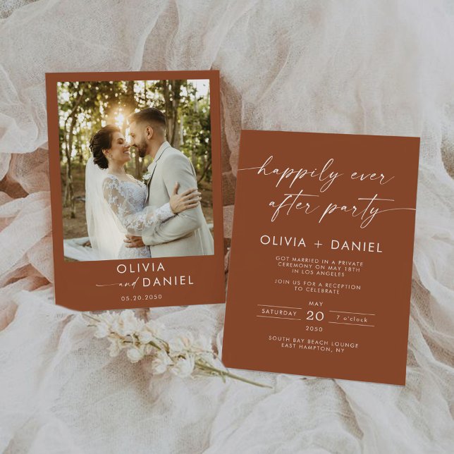 Minimalistisk inbjudan till Bröllop Ceremony (Skapare uppladdad)