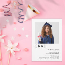 Minimalistisk inbjudan till Photo 2022 White Stude