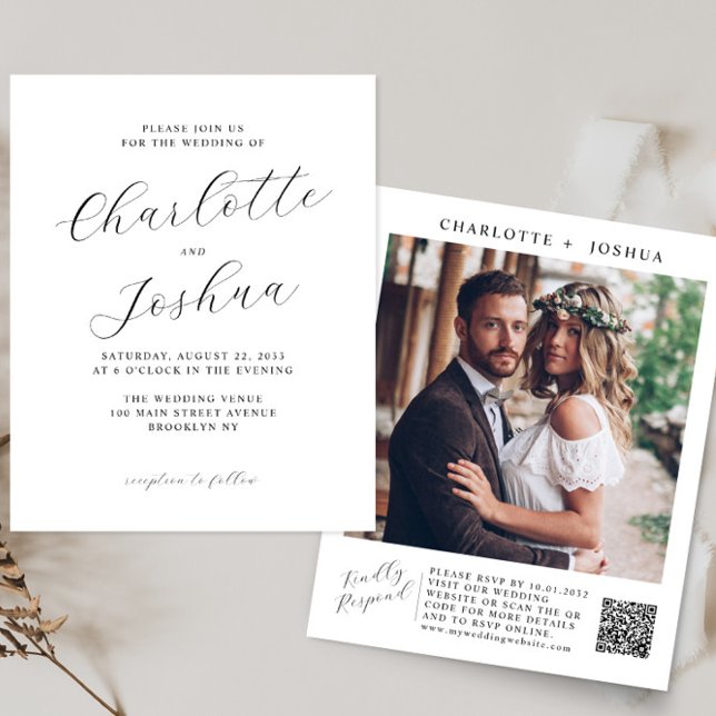 Minimalistisk information om Eleganten Budget QR P (Skapare uppladdad)