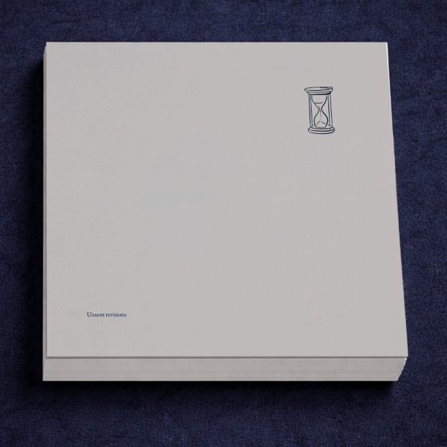 Minimalistisk ingenjörsstudie/ Mörk akademi Post-it Block (Skapare uppladdad)