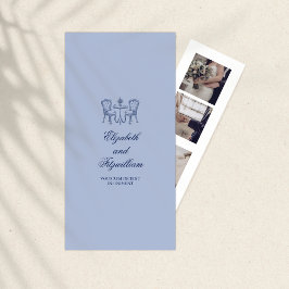 Minimalistisk innehavare av sketched Photo Boooth  Tack Kort