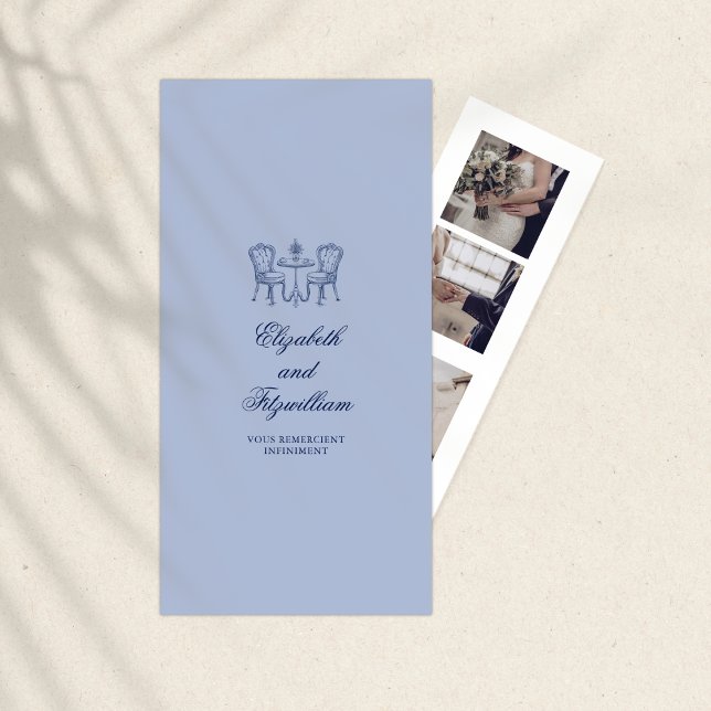 Minimalistisk innehavare av sketched Photo Boooth  Tack Kort (Skapare uppladdad)